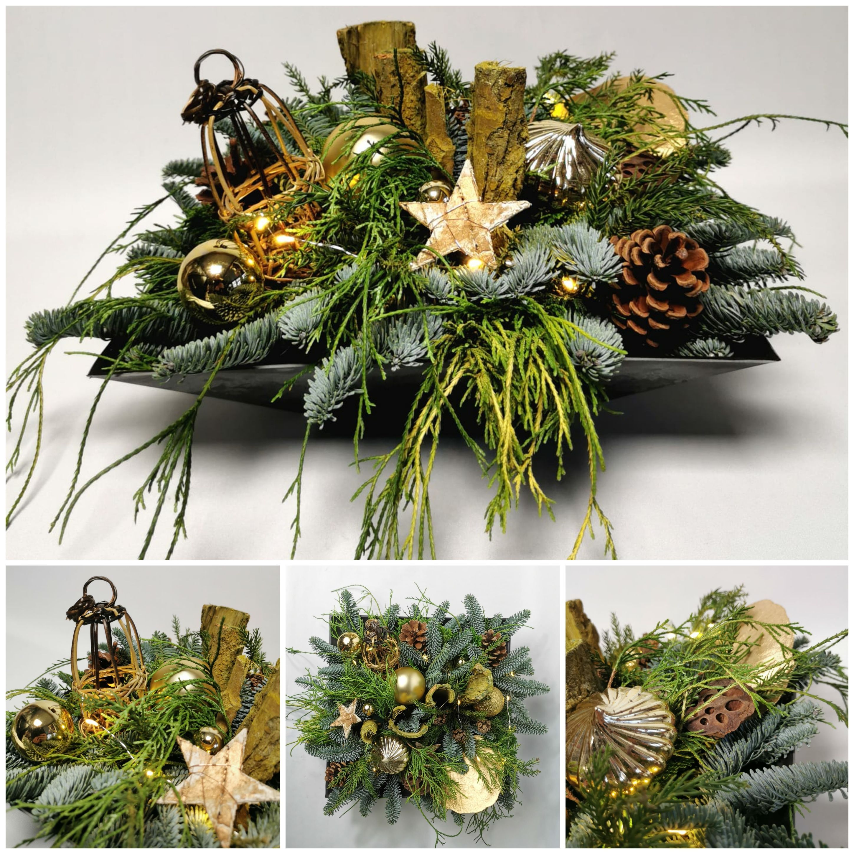 THUIS Workshop Bloemstuk Kerst (1) - PV Dow